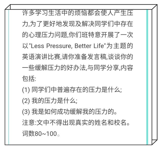 2024中考作文热门话题精选